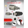 WERHE® Adaptor to rotary impact wrench 1/2 inch to 1/2-20UNF