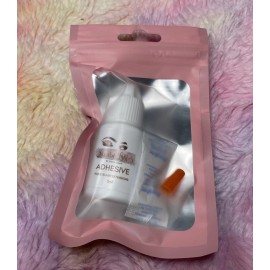 Luxury Lashes By Clarita Lozano eyelash extension glue 1 - 1.5 drying time. (4 To 6 Week Retention)