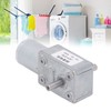 Double Shaft DC Gear Motor 25kg.cm 12mm Self Locking Reversible