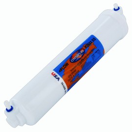 Omnipure K2533-SS Inline GAC Postfilter - 10 x 2 1/4 tube elbow Filter