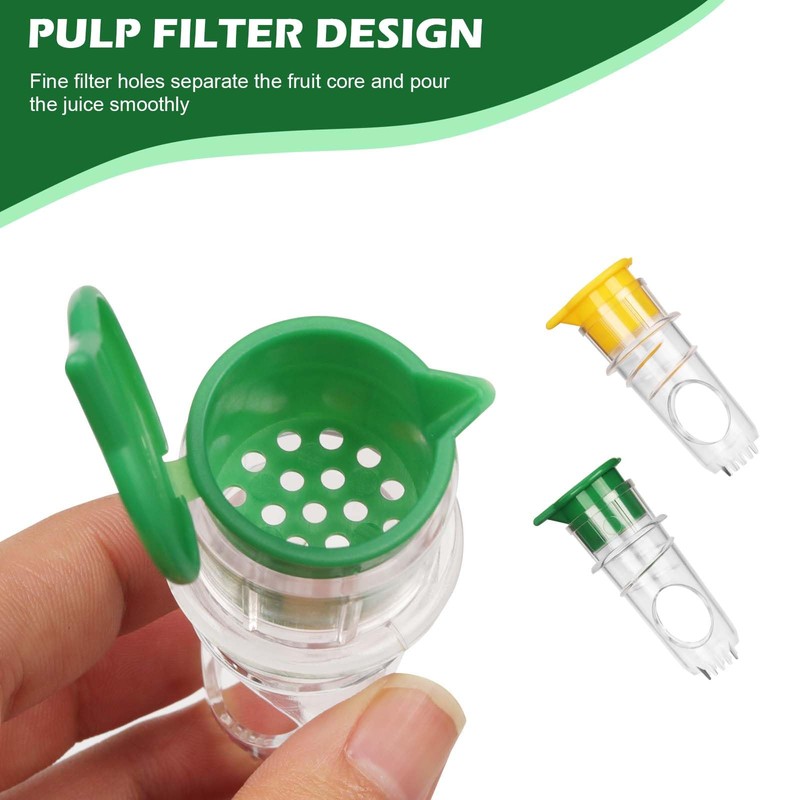 Pack of 2 Lemon Squeezer, Mini Lemon Squeezer, Hand Press,