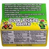 Alamo Candy Sour Pickle Belts Chilosito, 1 Count (Sour Candy)