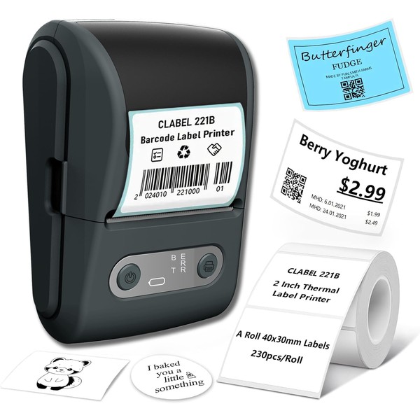 Fostex X10 Bluetooth Label Maker,Label Machine with Tape,Compatible with12-57mm Thermal