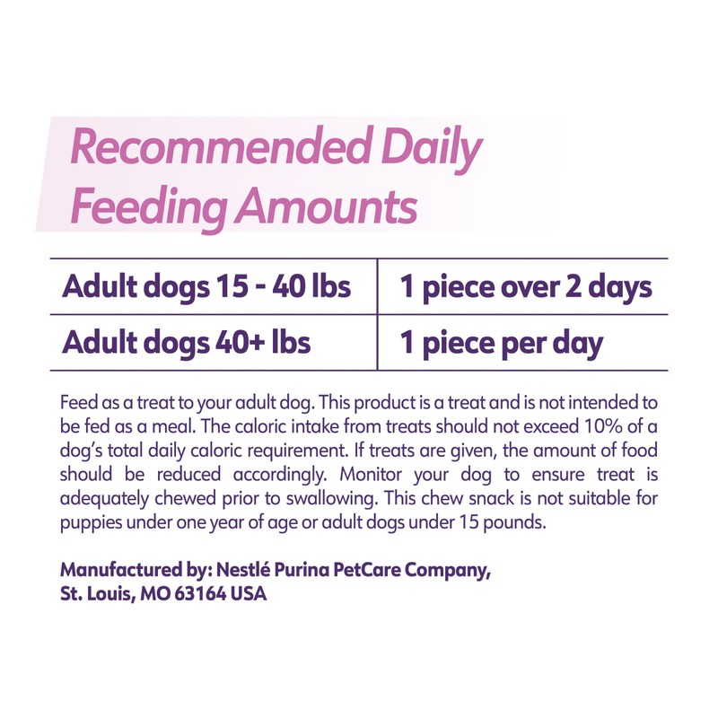 Dentalife Purina Plus Digestive Support Chicken and Pumpkin Flavor Large