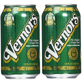 Vernors Gingerale Soda, 12 Ounce (12 Cans) (2-Pack)