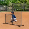 VEVOR L Screen Baseball for Batting Cage, 7x7 ft Baseball