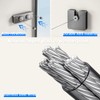 MUSTORN Retractable Washing Line Outdoor, Non-Sagging Double Clothes Line Extendable