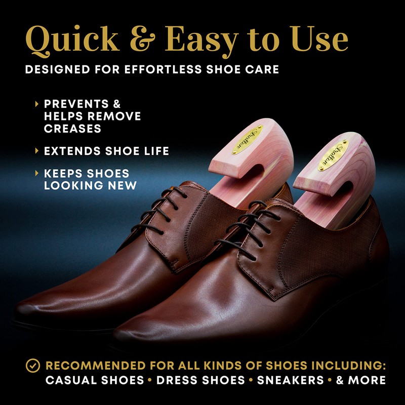 Stratton Cedar Shoe Tree - Shoe Trees for Men &