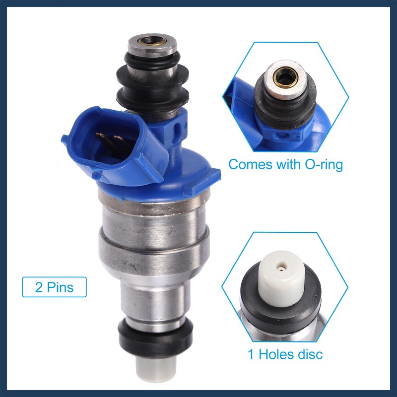 INFINAUTO Fuel Injector, for Mazda Miata Base 1.6L 1990-1993 for