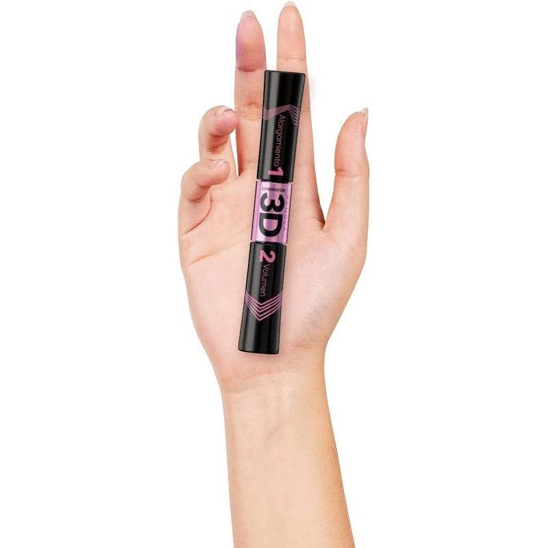 Renova Mascara de Pestañas Dimenssion 3D Negro 14.5g