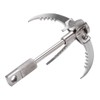 Outdoor Survival Hook Stainless Steel Foldable Climbing Grappling Hook for