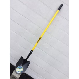 Truper Tru-Glass Long Fiberglass Handle Round Point Shovel