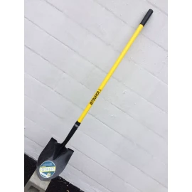 Truper Tru-Glass Long Fiberglass Handle Round Point Shovel