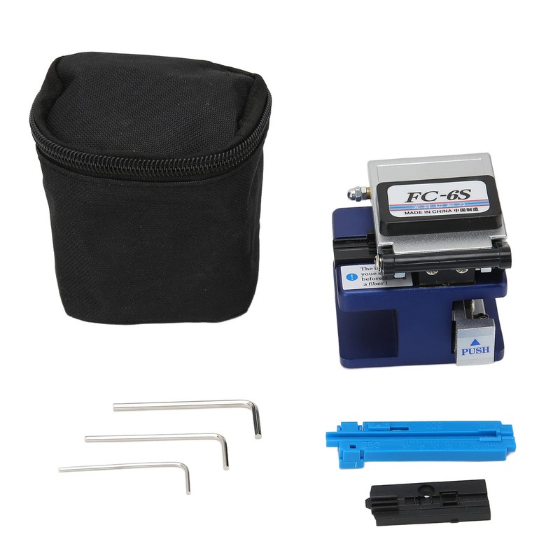 Optical Fiber Cleaver, Portable High Precision Optical Fiber Cutter,Lightweight FC-30