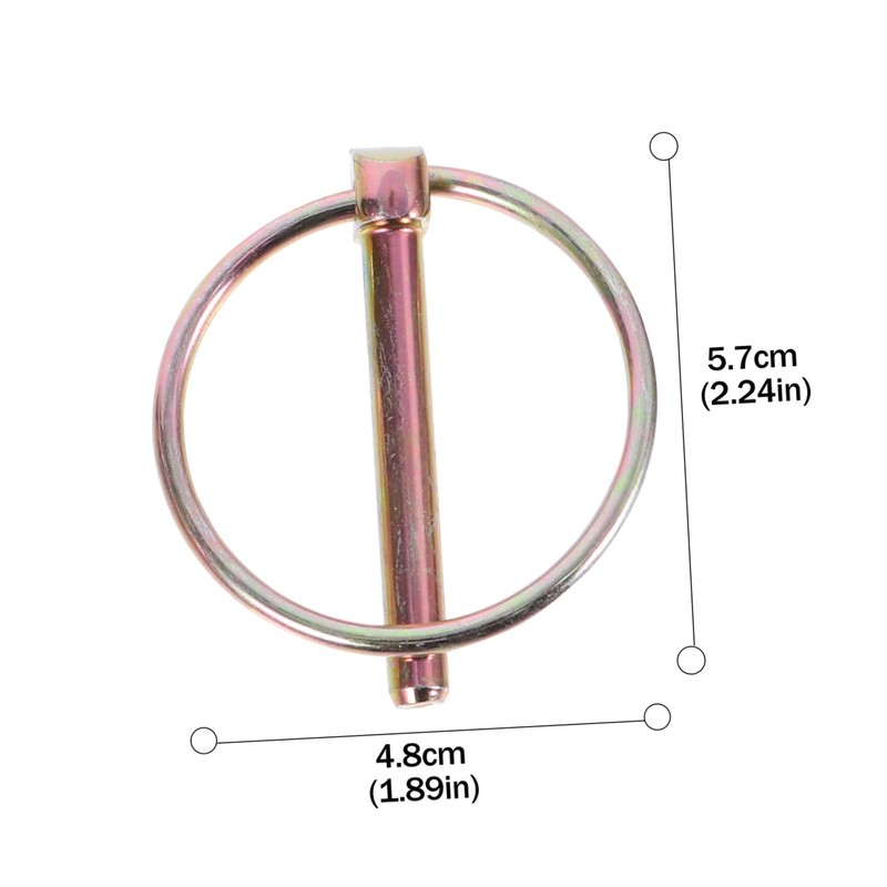Abaodam 15pcs Heavy Duty Mower Pin Resistant Locking for Farm