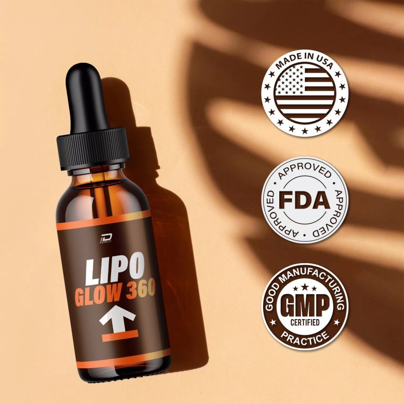 Lipo Glow 360 (1 Pack) Lipo Glow 360 Drops Healthy