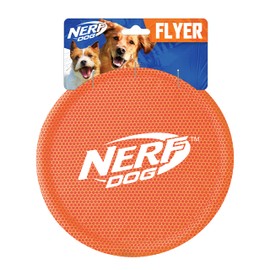 Nerf Dog Nylon Flying Disk Dog Toy, Large, Orange