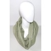 beybey® Basic women's loop scarf made of viscose and cotton
