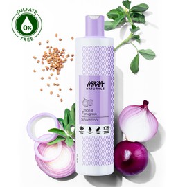 Nykaa Naturals Shampoo - Onion and Fenugreek for Women - 13.5 oz Shampoo