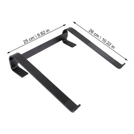 LABRIMP Aluminum Alloy Laptop Stand for Desk Ergonomic Riser Holder with Hollow Heat Dissipation Design Supports Laptops Stable Multi Angle Notebook Holder for Comfortable Typing