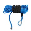 TINVHY 5/16In x 50Ft 12000Lbs Blue Synthetic Winch Rope Winch