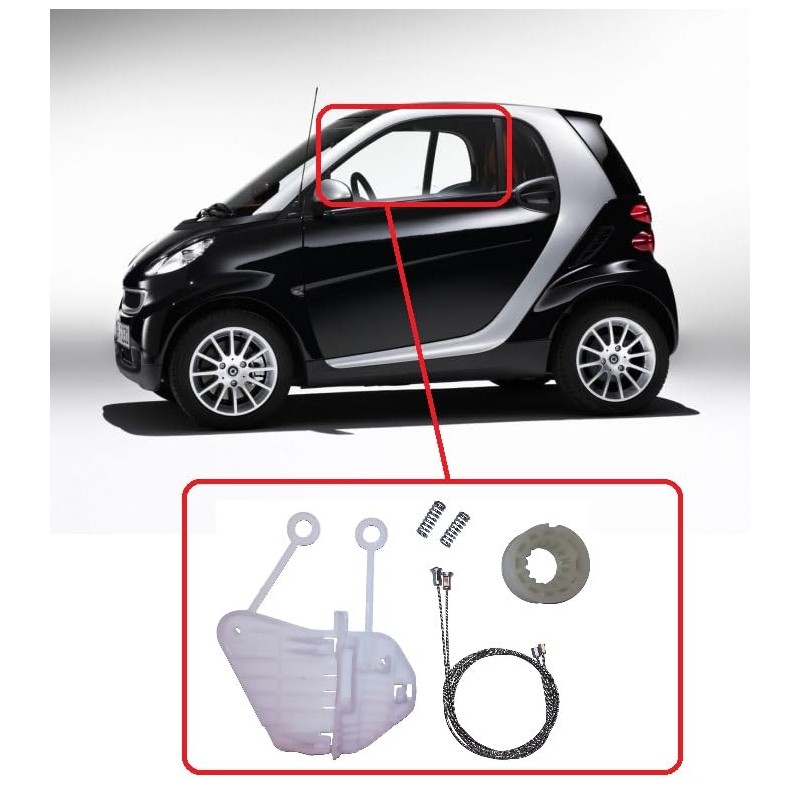 Twowinds Front Left Window Regulator Repair Kit C0002691V001 Smart City