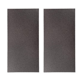 FSTURIOS 2 PCS Leather Repair Patch Tape, 4 x 8 Inch PU Vinyl Repair Patches for Car Upholstery Seat, Waterproof Self Adhesive Leather Tape Repair Kit for Furniture Couches Chairs (Gray)