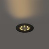Qazqa - Modern Floor Spotlight Black Including LED IP65 Solar