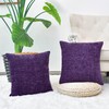 CaliTime Pack of 2 Cozy Throw Pillow Covers Cases for