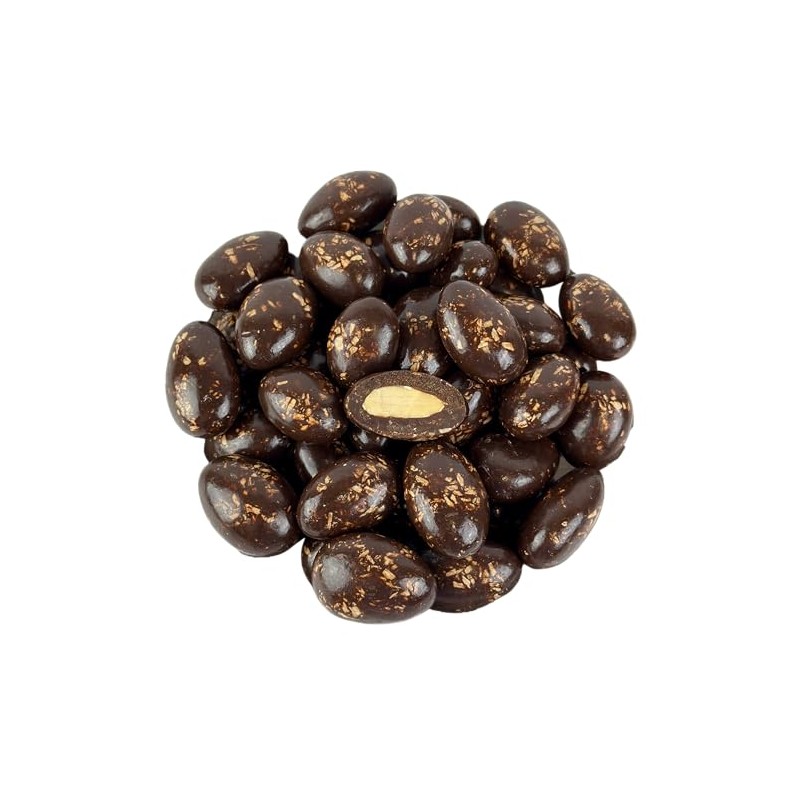 Dark Chocolate Coconut Covered Almonds, 1 Pound