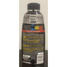 Drano Dual-Force Foamer, Drain Clog Remover, Commercial Line, 17 oz