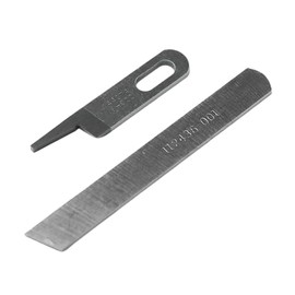 La Canilla Messerset 144074 + 112436-001, kompatibel mit industriellen Overlockmaschinen Brother EF4-B531, B561, B571, MA4-B581 und mehr Modelle