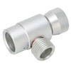 CO2 Refilling Adapter CGA320//TR21-4 Soda Valve Connector ASA Accessories Silver