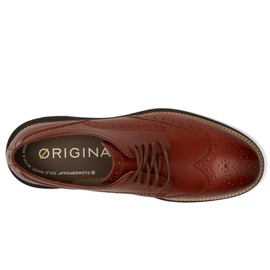 Cole Haan Men's Originalgrand Remastered Wing Tip Oxford, Woodbury/Java, 11