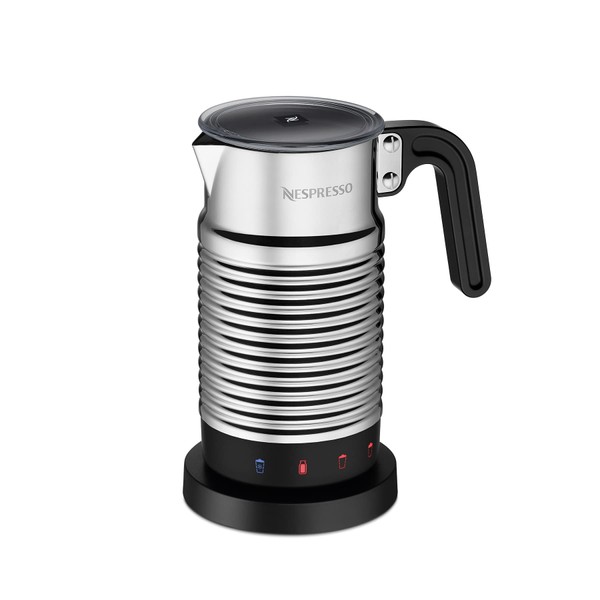 Nespresso Aerocino 4 Refresh Milk Heated Whisk, 4194-JP Stainless Steel