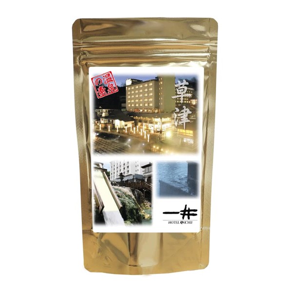 [Hot Spring Hotel Ichii-no-Yu] Hot Spring Bath Salt, Kusatsu Onsen, Gift Present (6339-000-02G) (UL035)