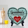Grandma's Secret Ingredient: Extra love, Always Table Sign with Acrylic