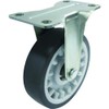 Trusco Nakayama TYER-75ELGB-WC-OW For Komari-kun Weego Dedicated Casters with Fixed G Diameter 2.9 inches (75 mm), Off-White