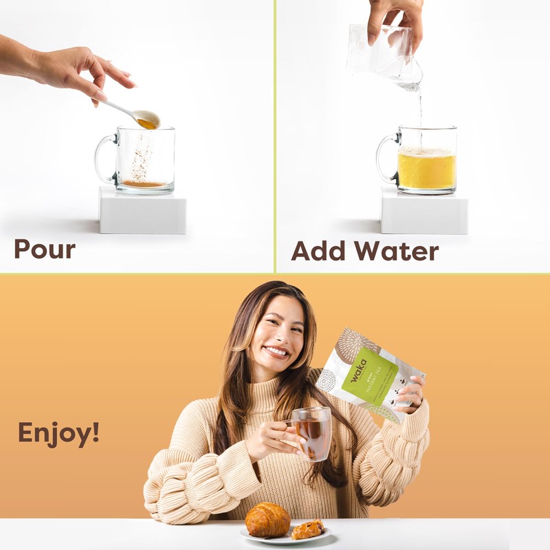 Waka — Green & Black Instant Tea Sample Bundle —