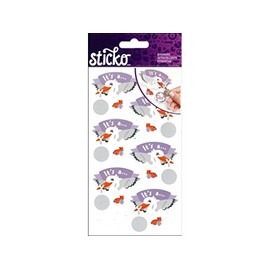 EK Success Sticko Themed-Scratch Off-Girl Reveal 52-01381, Other