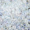 Miyuki Round Seed Beads Size 6/0 Crystal AB 20GM Tube