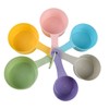 Smithcraft Measuring Cups Set 6, Colorful Plastic Measuring Cup Set,