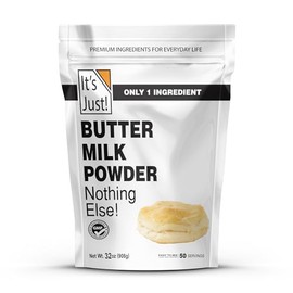 It's Just - Polvo de suero de mantequilla, crema dulce, fabricado en Estados Unidos, 32 oz