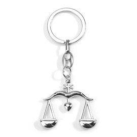 Keychain Balance Scales Design for Birthday or Friendship, Mothers Day Gifts for Mum, Women Keyrings, Ideal Present for Law Lovers, Thoughtful Thank You Gift