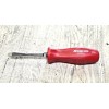 Snap-on ™ Tools USA NEW RED Hard Handle 3/16" Flat Head Screwdriver SDD2AR