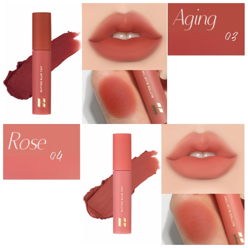HOLIKA HOLIKA Butter Blur Tint 4g, Color:04 Rose