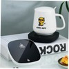 ABOOFAN 1PC USB Heating Coaster Constant Temperature Cup Warmer for