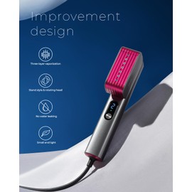 nesugar G2 Pro Smart Handheld Steamer for Clothes – Global Voltage Adaptation, Palm-Sized & Lightweight (0.8lb), Dual Steam Modes, Easy Wrinkle Remover, Auto Shut-Off, Travel & Home Double Use (Blue)