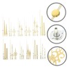 Gatuida 12 Set Clock Repair Kit with Clock Hands Mechanism
