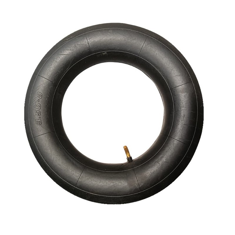 2 Pcs 3.50-8 Wheelbarrow Inner Tubes with TR-87 Bent Valve